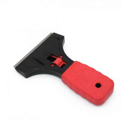 3.5" Razor Blade Scraper w/Rubber Grip Wallpaper Remove Tool